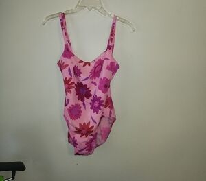 Floral Pink Women's Swimsuit